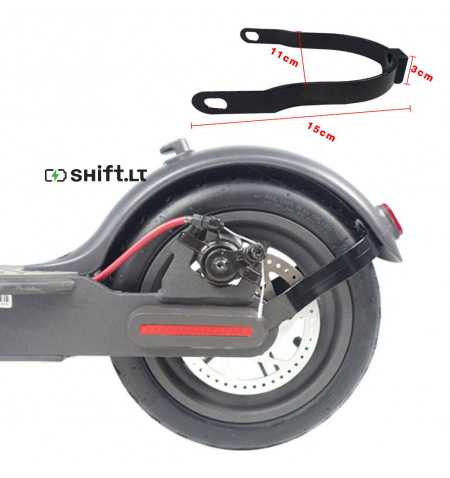 GOZAR Elektro-Scooter Anti-Diebstahl Stahldraht Lock Disc Bremsen Für  Xiaomi Mijia M365 - Schwarz : : Auto & Motorrad