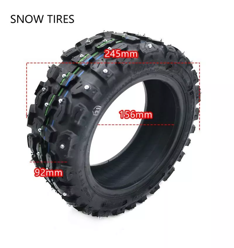 11″ Snow Tires With Inner tube 90/65-6.5 CST - ebikescooter