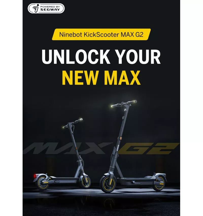 Segway-Ninebot MAX G2 Electric scooter (70km, 900w)