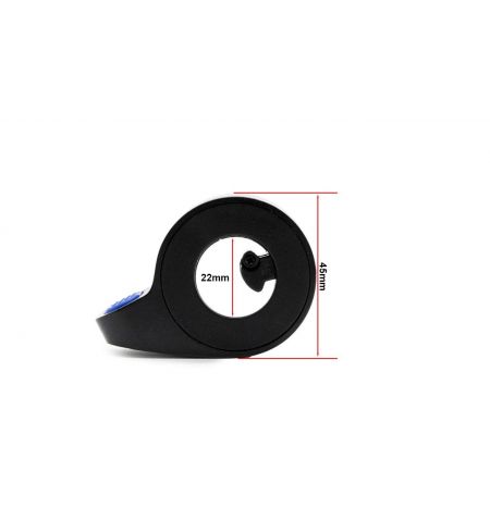 Akseleratorius Xiaomi, Ninebot MAX G30 ir F - D serijos paspirtukams MĖLYNI