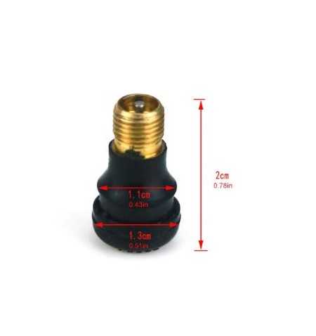 Color : Gold CML New Vacuum Tubeless Valve Extended Tire Valve Adapter Fit for Xiaomi M365/Pro Ninebot Max G30 Electric Scooter Parts