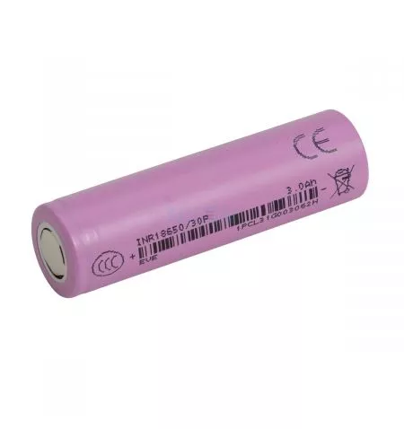 Celė Baterijai EVE INR18650-30P 3000mAh - 30A